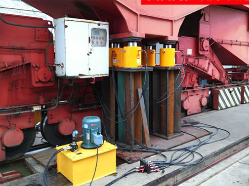 同步液壓千斤頂用于頂升 同步液壓千斤頂用于頂升